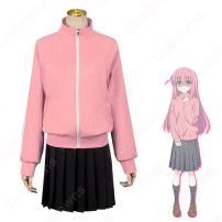 ぼざろ 後藤ひとり コスプレ衣装 『ぼっち・ざ・ろっく！』 cosplay 仮装 変装(ぼっち・ざ・ろっく! コスプレ衣装)