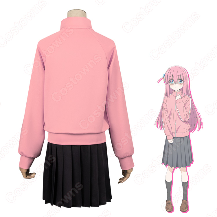 ☆Lサイズ 後藤ひとり ぼっち・ざ・ろっく!  ごとう ひとり　コスプレ衣装 ぼざろ 後藤ひとり コスプレ衣装 『ぼっち・ざ・ろっく！』 cosplay