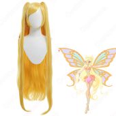 Winx Club ステラ（Stella） コスプレウィッグ(コスプレブーツ、ウィッグ、道具でおすすめの商品)