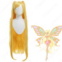 Winx Club ステラ（Stella） コスプレウィッグ(コスプレウィッグ)
