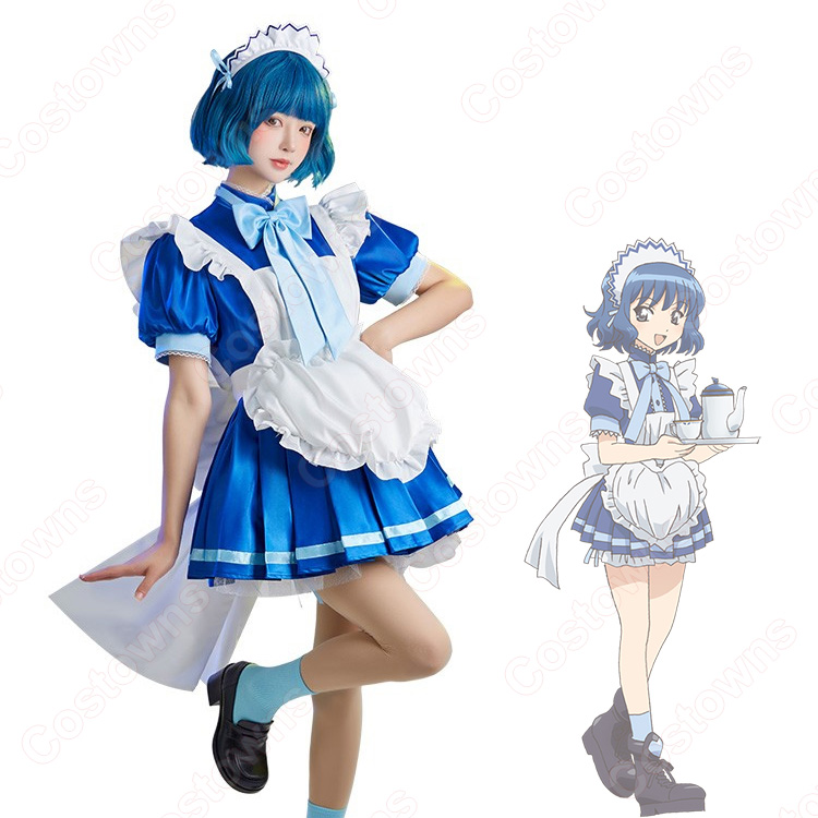 東京ミュウミュウ メイド服 コスプレ衣装 桃宮いちご 藤原ざくろ 藍沢