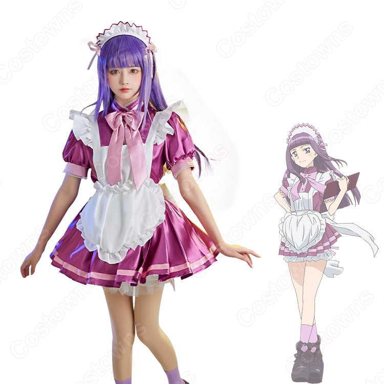 東京ミュウミュウ メイド服 コスプレ衣装 桃宮いちご 藤原ざくろ 藍沢