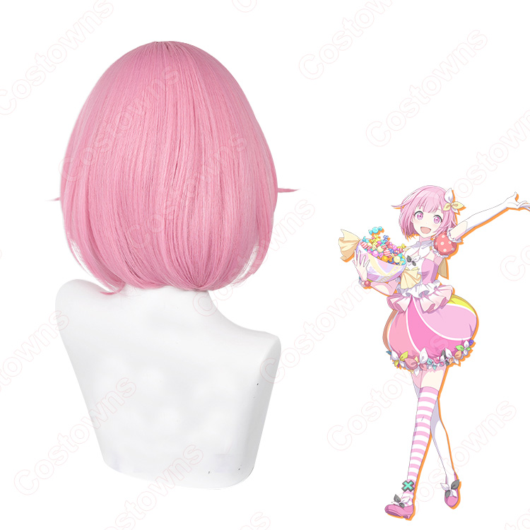 プロセカ 鳳えむ コスプレウィッグ 『プロジェクトセカイ カラフル