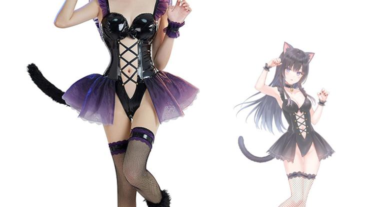 空井悠佳 ネコミミ コスプレ衣装 - Costowns