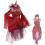 仮面ライダーリバイス アギレラ コスプレ衣装 赤ドレス 仮面ライダーシリーズ 0