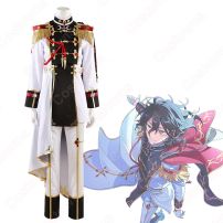 朔間零 コスプレ衣装 ホワイトムーン MV衣装 『あんさんぶるスターズ！！』 フィーチャースカウト 零編2 夜空に近い場所 cosplay 仮装 変装(あんさんぶるスターズ! コスプレ衣装)