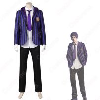 ウェンズデー エイジャックス・ペトロポラス コスプレ衣装 ネヴァーモア学園 制服(その他 コスプレ衣装)