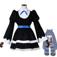 アナーキー・ストッキング コスプレ衣装 『パンティ&ストッキングwithガーターベルト』 パンスト姉妹 ストッちゃん cosplay 仮装 変装(パンティ&ストッキングwithガーターベルト コスプレ衣装)