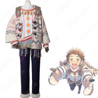 あんスタ！ 天満光 スノーマン コスプレ衣装 『あんさんぶるスターズ！！』 スローイング！白銀のスノーファイト 冬のCM用衣装 cosplay 仮装 変装(あんさんぶるスターズ! コスプレ衣装)