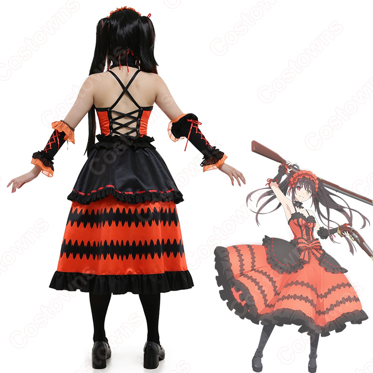 時崎狂三 コスプレ衣装 『デート・ア・ライブ』 最悪の精霊 ドレス