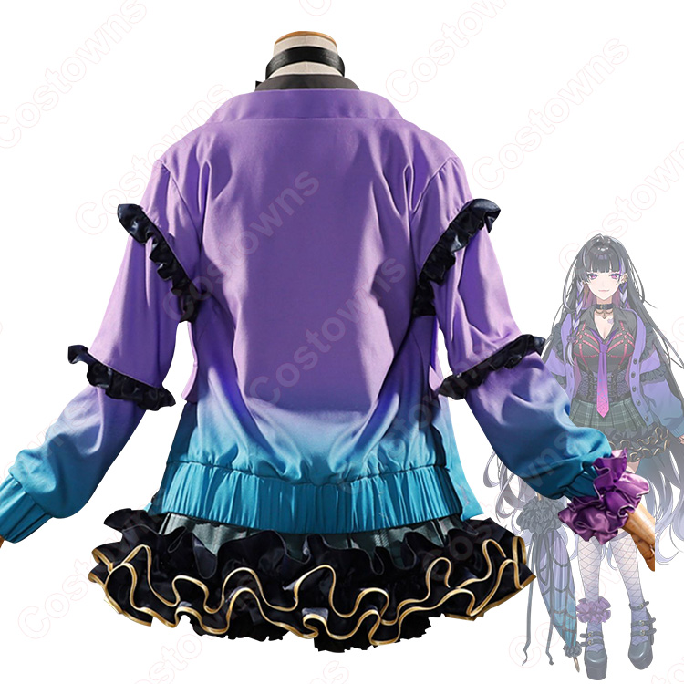 にじさんじ 狂蘭メロコ コスプレ衣装 Vtuber cosplay 仮装 変装 - Costowns
