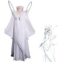 BLEACH 千年血戦篇 朽木ルキア 卍解 白霞罸 コスプレ衣装(BLEACH コスプレ衣装)