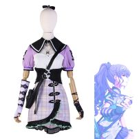 プロセカ 何かが違う食卓 朝比奈まふゆ コスプレ衣装 『プロジェクトセカイ カラフルステージ！ feat. 初音ミク』 25時、ナイトコードで。 ダークデコラ・ハートガール衣装 cosplay 仮装 変装(プロジェクトセカイ カラフルステージ！ feat. 初音ミク コスプレ衣装)