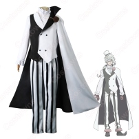 文スト ニコライ・G コスプレ衣装 「文豪ストレイドッグス」第4シーズン 天人五衰 道化師 ゴーゴリ cosplay 仮装 変装(202×202)