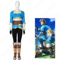 ゼルダ 普段着 コスプレ衣装 『ゼルダの伝説 ブレス オブ ザ ワイルド』 cosplay 仮装 変装(ゼルダの伝説 コスプレ衣装)