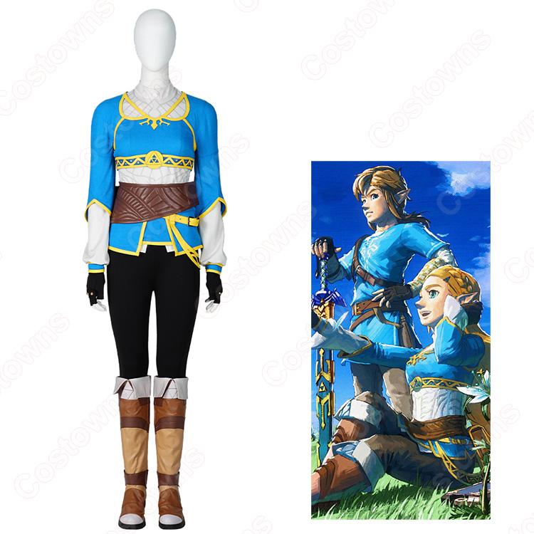 ゼルダ 普段着 コスプレ衣装 『ゼルダの伝説 ブレス オブ ザ ワイルド