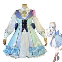 原神 神里綾華 新コスチューム 花時に訪れた手紙 コスプレ衣装(原神 コスプレ衣装)