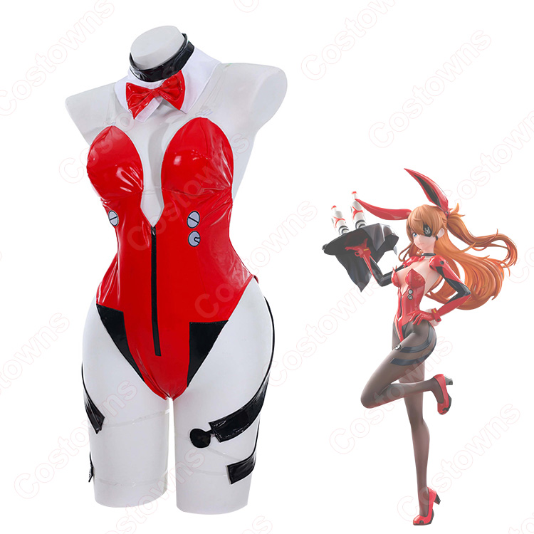 【値下げ中】エヴァンゲリオン アスカ バニー コスプレ衣装 bd560a1d28a14524b45644d1e7d9c2
