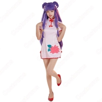 らんま1/2 シャンプー コスプレ衣装 チャイナドレス メイド服(202×202)