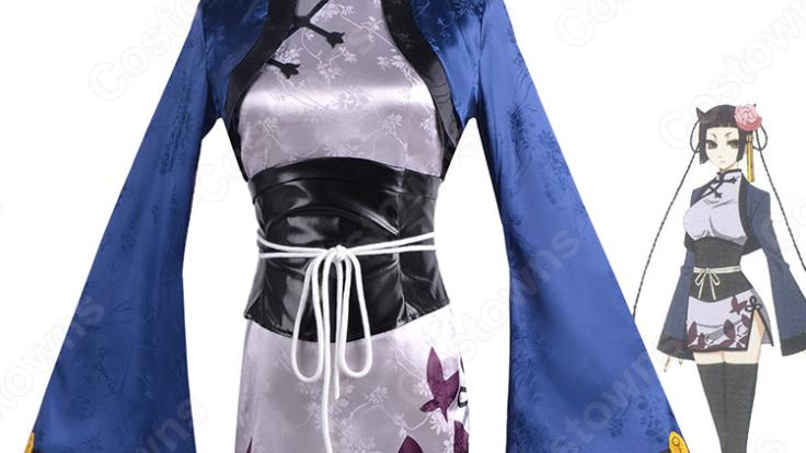 黒執事 藍猫 コスプレ衣装 劉の義妹 cosplay 仮装 変装 - Costowns