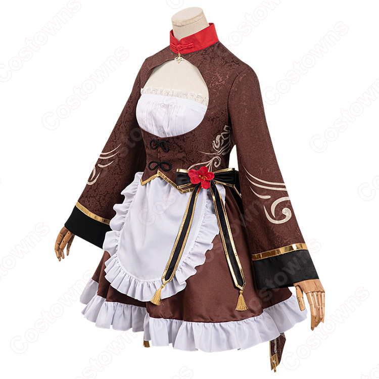 原神 胡桃(フータオ) 三分妄想製 リニューアル後 コスプレ衣装 フルセット新品 三分妄想 原神 コスプレ 胡桃 フータオ 衣装 リニューアルVer