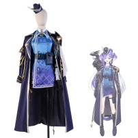 にじさんじ 空軍司令官 セレン龍月 軍服 コスプレ衣装 VTuber Selen Tatsuki 新衣装 cosplay 仮装 変装(202×202)