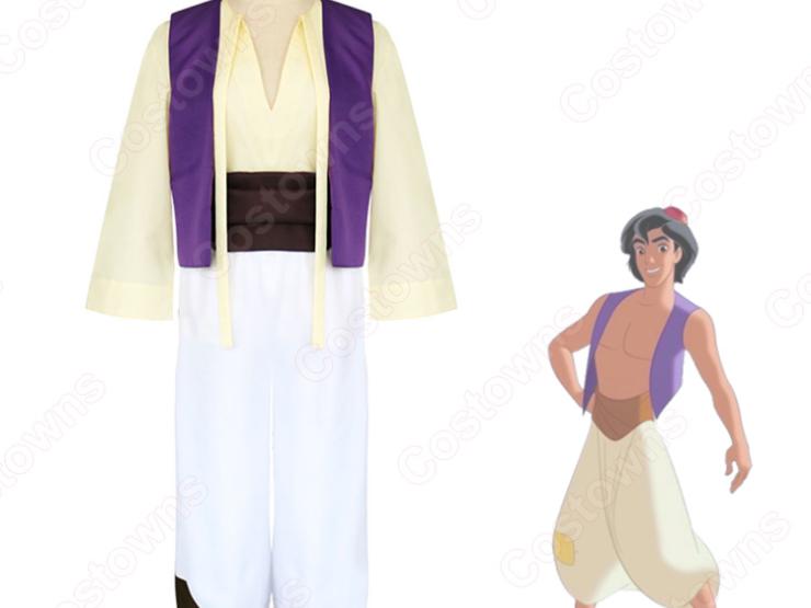 Aladdin アラジンの大冒険 王子様 コスプレ衣装 abccos製 「受注