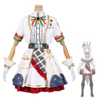 ウマ娘 オグリキャップ クリスマス コスプレ衣装 『ウマ娘 プリティーダービー』 キセキの白星 クリスマスオグリ cosplay 仮装 変装(202×202)