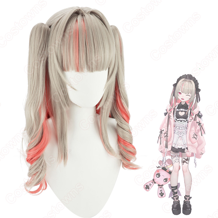 にじさんじ 魔界ノりりむ コスプレ ウィッグ 1a413377142c48d894a6452546931c