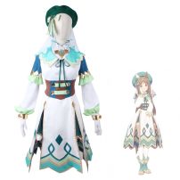 ウマ娘 グラスワンダー 新衣装 コスプレ衣装 『ウマ娘 プリティーダービー』 セイントジェード・ヒーラー cosplay 仮装 変装(ウマ娘 プリティーダービー コスプレ衣装)