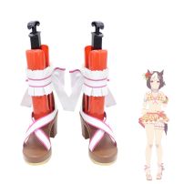 ウマ娘 スペシャルウィーク コスプレ靴 『ウマ娘 プリティーダービー』 コスプレ シューズ コスプレ用 道具 男女兼用(コスプレ ブーツ（靴）)