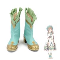 ウマ娘 グラスワンダー 新衣装 コスプレ靴 『ウマ娘 プリティーダービー』 コスプレ シューズ コスプレ用 道具 男女兼用(コスプレ ブーツ（靴）)