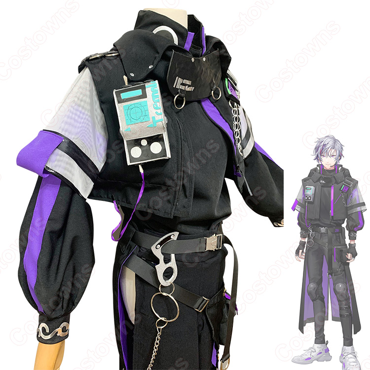 にじさんじ 不破湊 (ふわみなと) コスプレ衣装 ゲーミング衣装 戦闘服