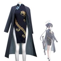ブルアカ キサキ コスプレ衣装 『ブルーアーカイブ -Blue Archive-』 山海経高級中学校 玄龍門 会長 cosplay 仮装 変装(ブルーアーカイブ -Blue Archive- コスプレ衣装)