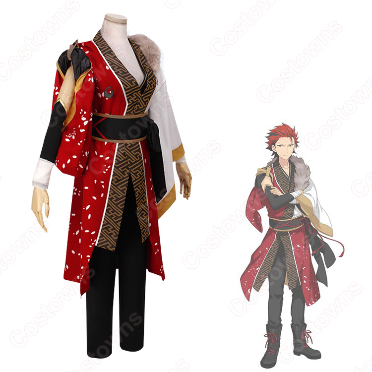 あんスタ　鬼龍紅郎　コスプレ衣装　XL フルセット　最終値下げです あんさんぶるスターズ!! あんスタ 秘密の宝石商 鬼龍紅郎 コスプレ衣装