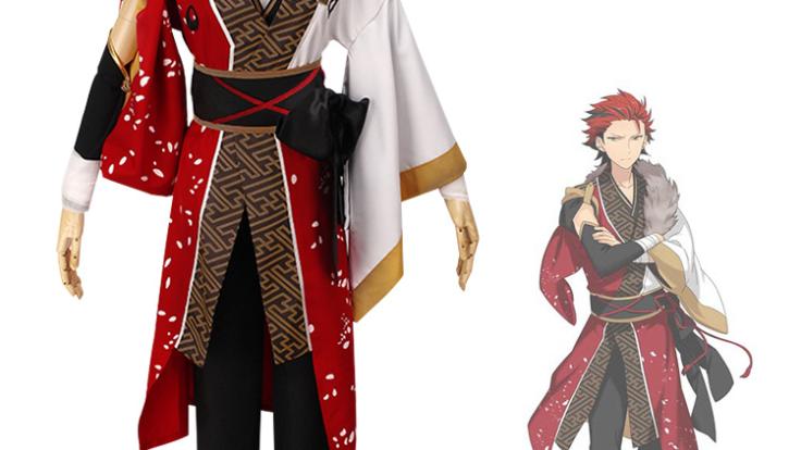コストモ製 あんスタ 鬼龍紅郎 紅月 新ユニット衣装 コスプレ L