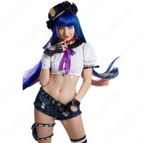 ストッキング 警察官 コスプレ衣装 『パンティ&ストッキングwithガーターベルト』 デイモン姉妹 cosplay 仮装 変装(パンティ&ストッキングwithガーターベルト コスプレ衣装)