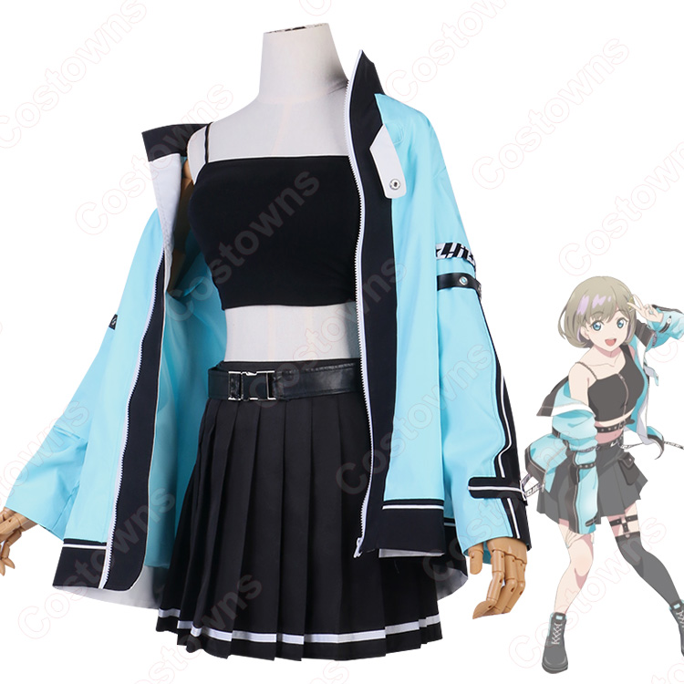 ラブライブ　唐可可　コスプレ衣装 ラブライブ!スーパースター!! 唐可可 コスプレ衣装 コート - Costowns