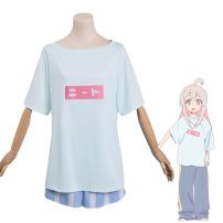 お兄ちゃんはおしまい！ 緒山まひろ 部屋着Ver コスプレ衣装（Tシャツ、ショートパンツ）(お兄ちゃんはおしまい! コスプレ衣装)
