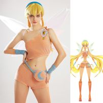 Winx Club ステラ（Stella） コスプレ衣装(Winx Club（ウィンクス・クラブ） コスプレ衣装)