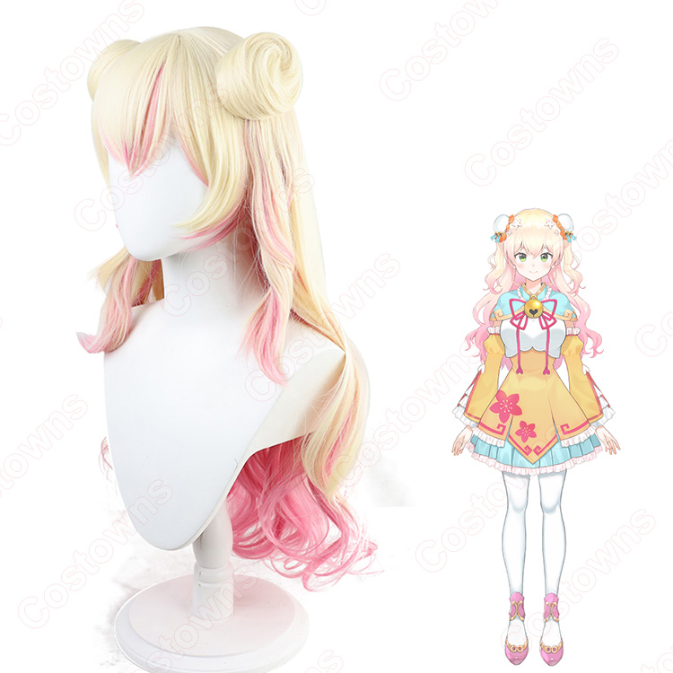 hololive（ホロライブ） 桃鈴ねね コスプレウィッグ - Costowns