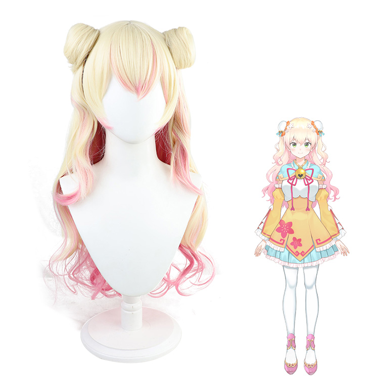 hololive（ホロライブ） 桃鈴ねね コスプレウィッグ - Costowns