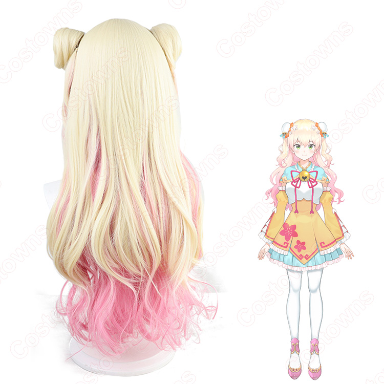 ホロライブ 桃鈴ねね コスプレ衣装 ウィッグ hololive（ホロライブ） 桃鈴ねね コスプレウィッグ - Costowns