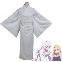 サマータイムレンダ ハイネ コスプレ衣装 白 着物(サマータイムレンダ コスプレ衣装)