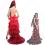 ファイナルファンタジーVII エアリス・ゲインズブール コスプレ衣装 赤 ドレス ファイナルファンタジーシリーズ 3