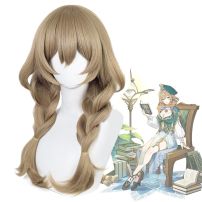 原神 リサ・ミンツ 葉に隠れし芳名 コスプレウィッグ(コスプレウィッグ)