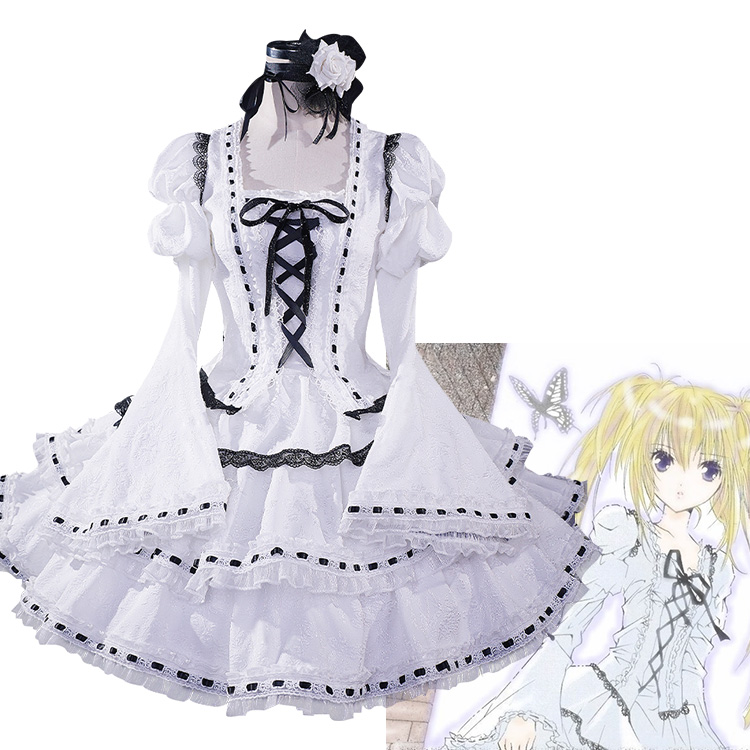 ろ*ん様 しゅごキャラ! ほしな歌唄 コスプレ衣装 フルセット しゅごキャラ! ほしな歌唄 コスプレ衣装 ロリータ ワンピース - Costowns