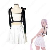 BLACKPINK ロゼ ジャズダンス衣装 「Ice Cream」 MVダンス服 変装 韓国 アイドルスタイル衣装 コスプレ衣装 セクシーな ステージ衣装 ジャズ団体服(アイドル制服・学生制服でおすすめの商品)