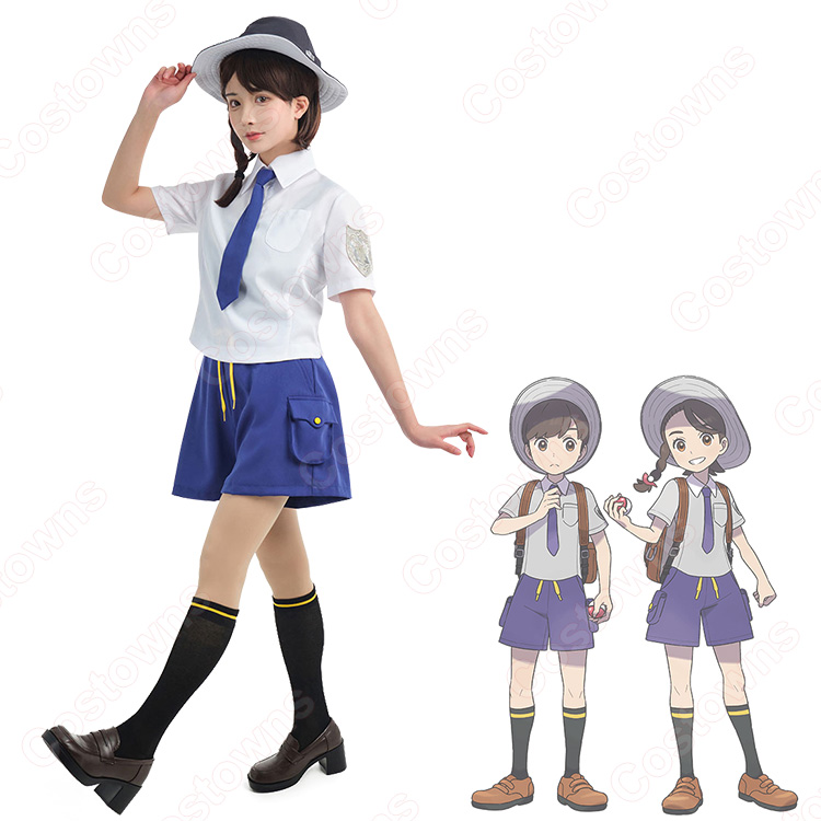 ポケモン　グレープアカデミー　コスプレ　制服 10fc18d6cd354111aa62ab9f315bcf