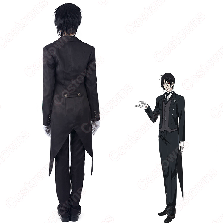 黒執事 セバスチャン コスプレ ウィッグ付き 黒執事 セバスチャン （色味迷ったから2枚載せる） #cosplay